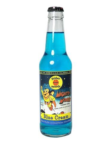 Fresh 12oz Mighty Mouse Blue Cream Soda (Size: Singles)