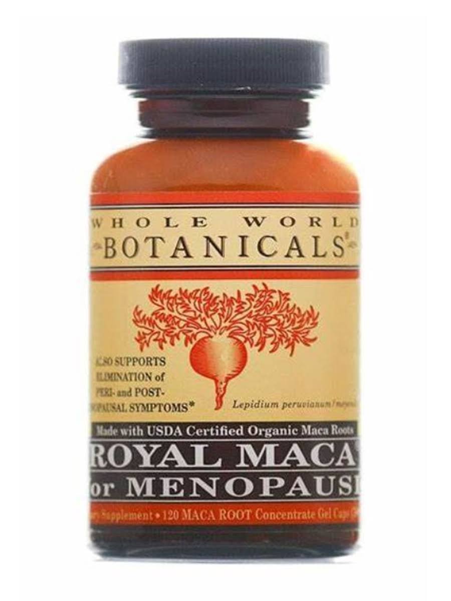 Whole World Botanicals Organic Royal Maca Capsules - x180
