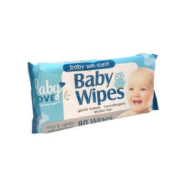 BABY WIPES 1X80 By Personal Care