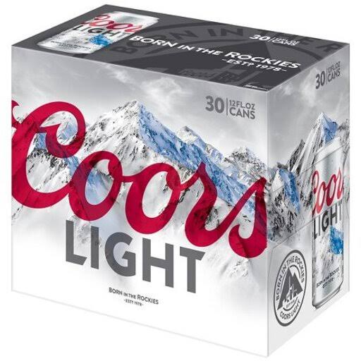 Coors Light Beer - 12oz