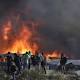 Calais \'Jungle\': Fires rage across migrant camp