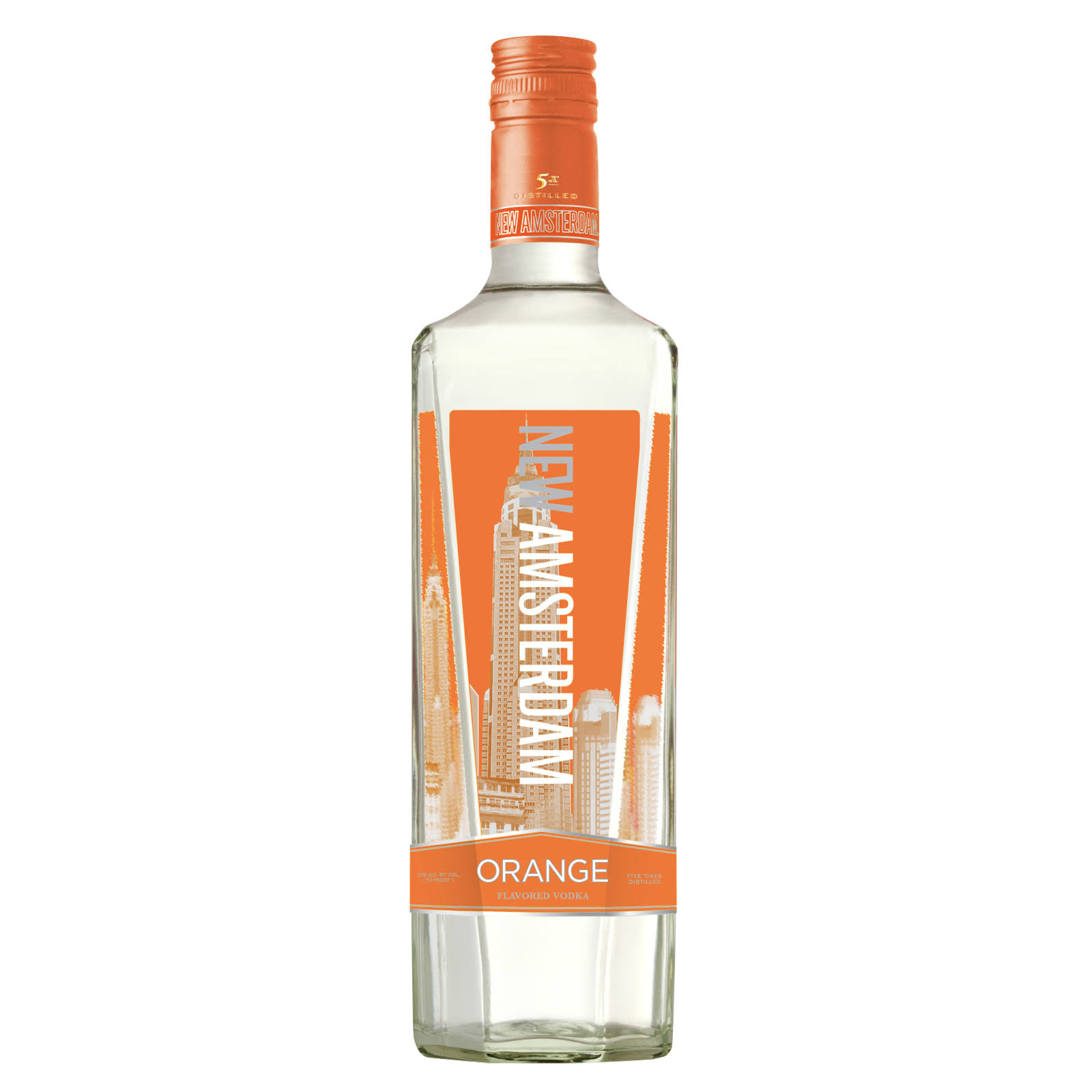 New Amsterdam Vodka, Orange Flavored - 750 ml