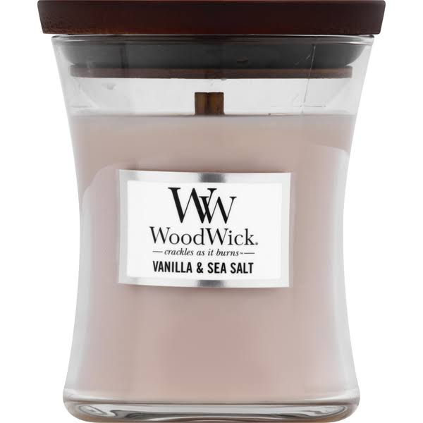 WoodWick Vanilla & Sea Salt Candle - Medium