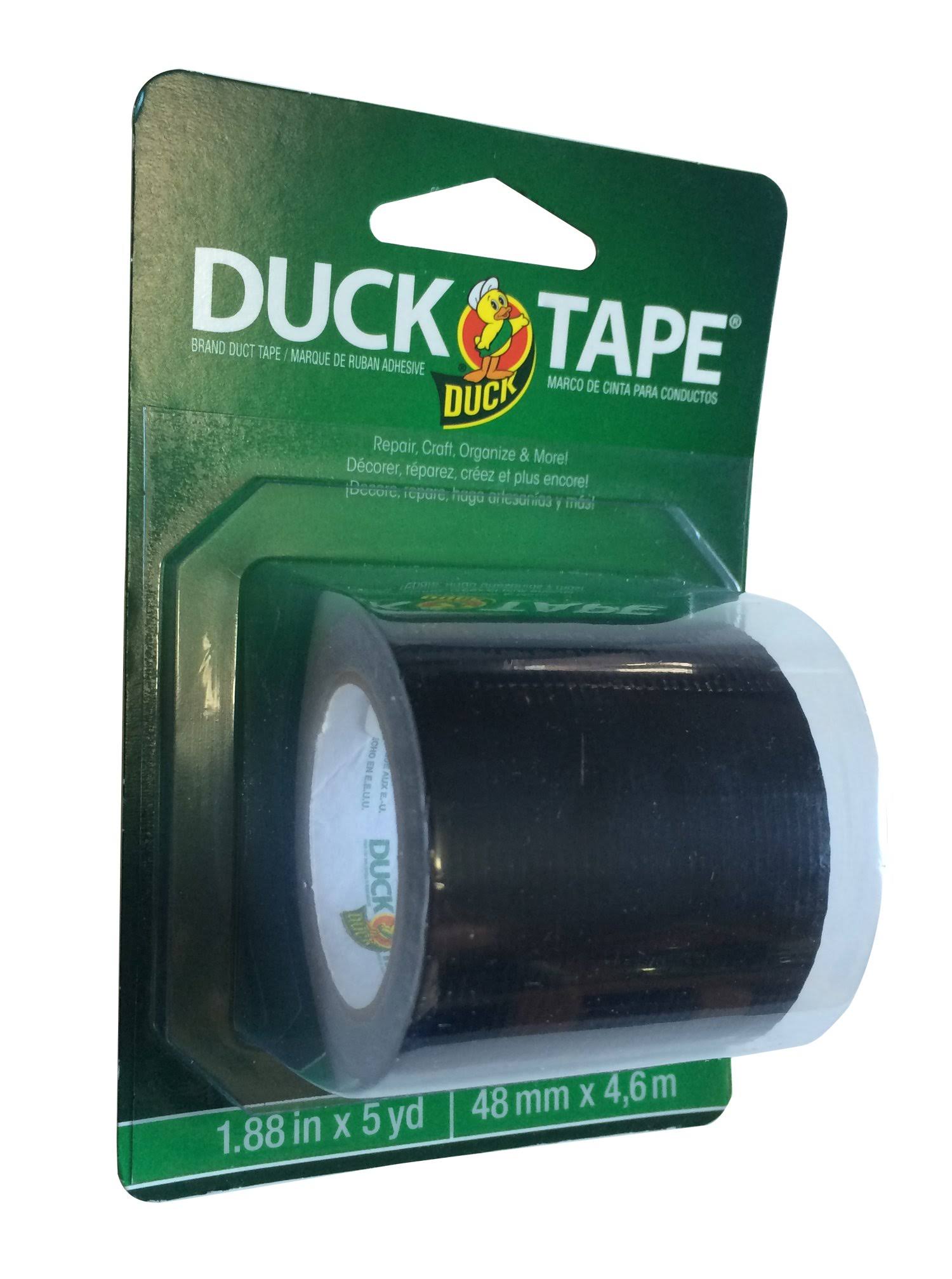 Duck Duct Tape - 1.88" x 5 Yards, Black