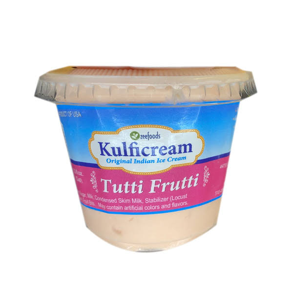 Kulfi Zeefoods Tutti Frutti Cream - 5.5 oz
