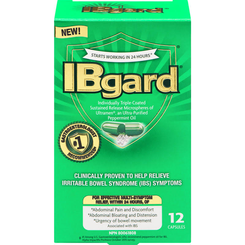 IBGARD Ultra-Purified Peppermint Oil 90mg