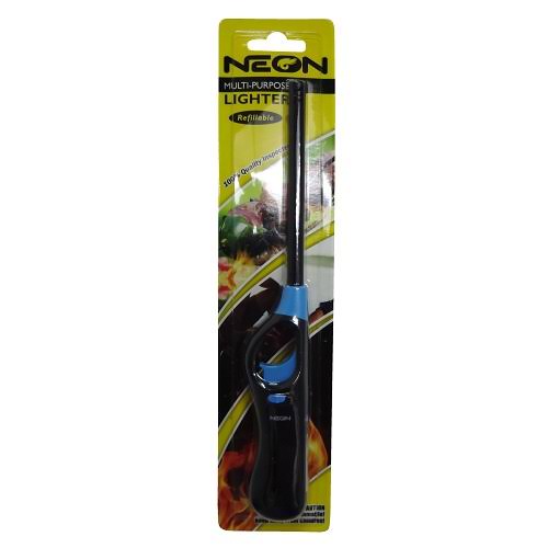 Neon Multi-Purpose Lighter - Black/Blue