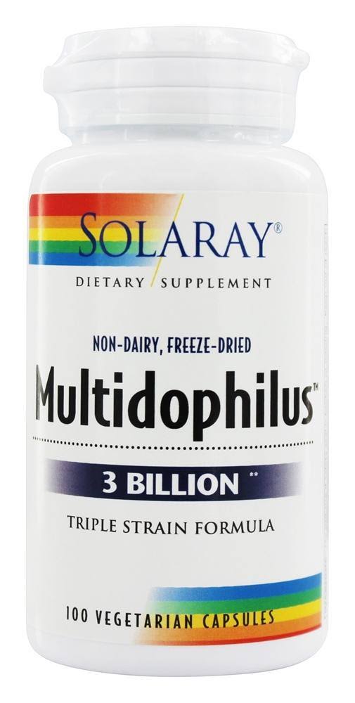 Solaray Multidophilus Supplement - 3 Billion, 100 ct