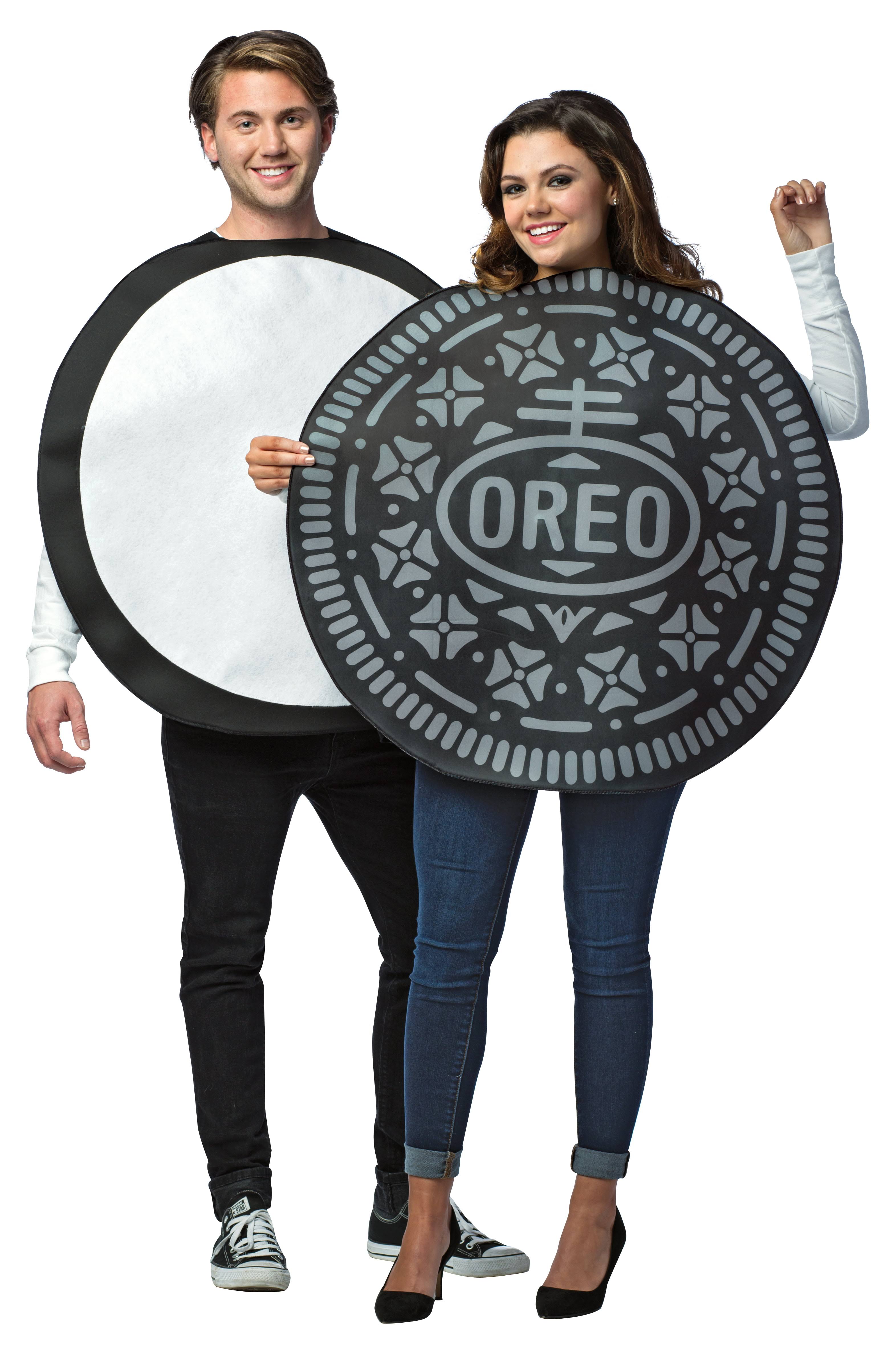 Oreo Cookie Adult Couples Costume