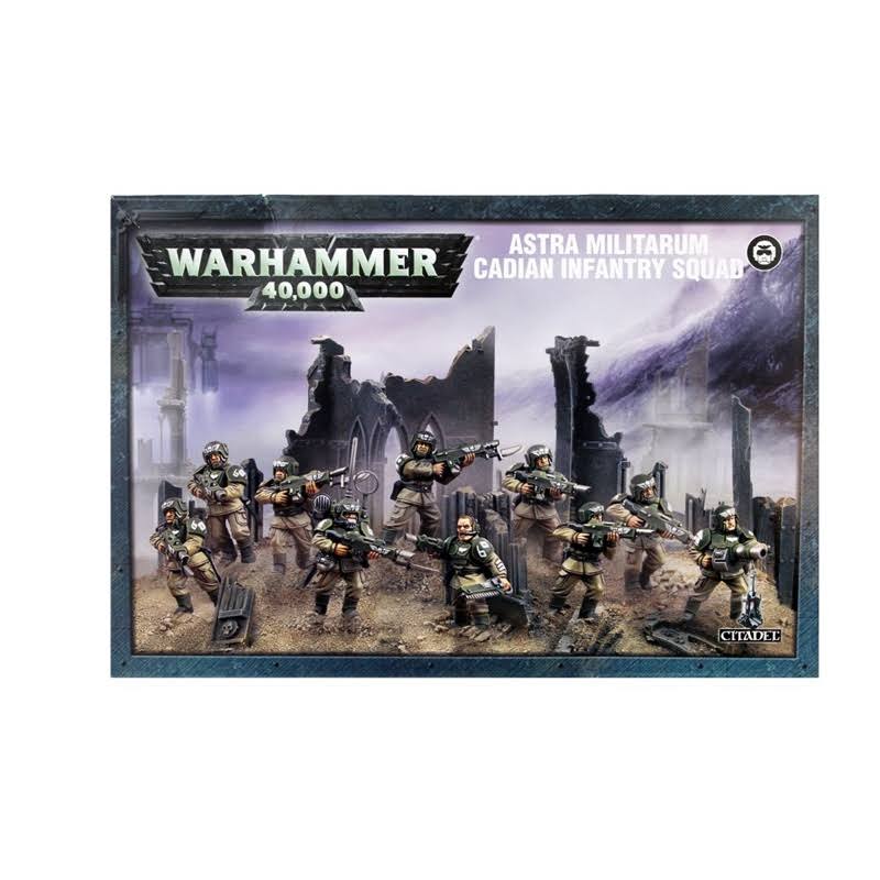 Warhammer 40,000 Imperial Guard Cadian Shock Troops