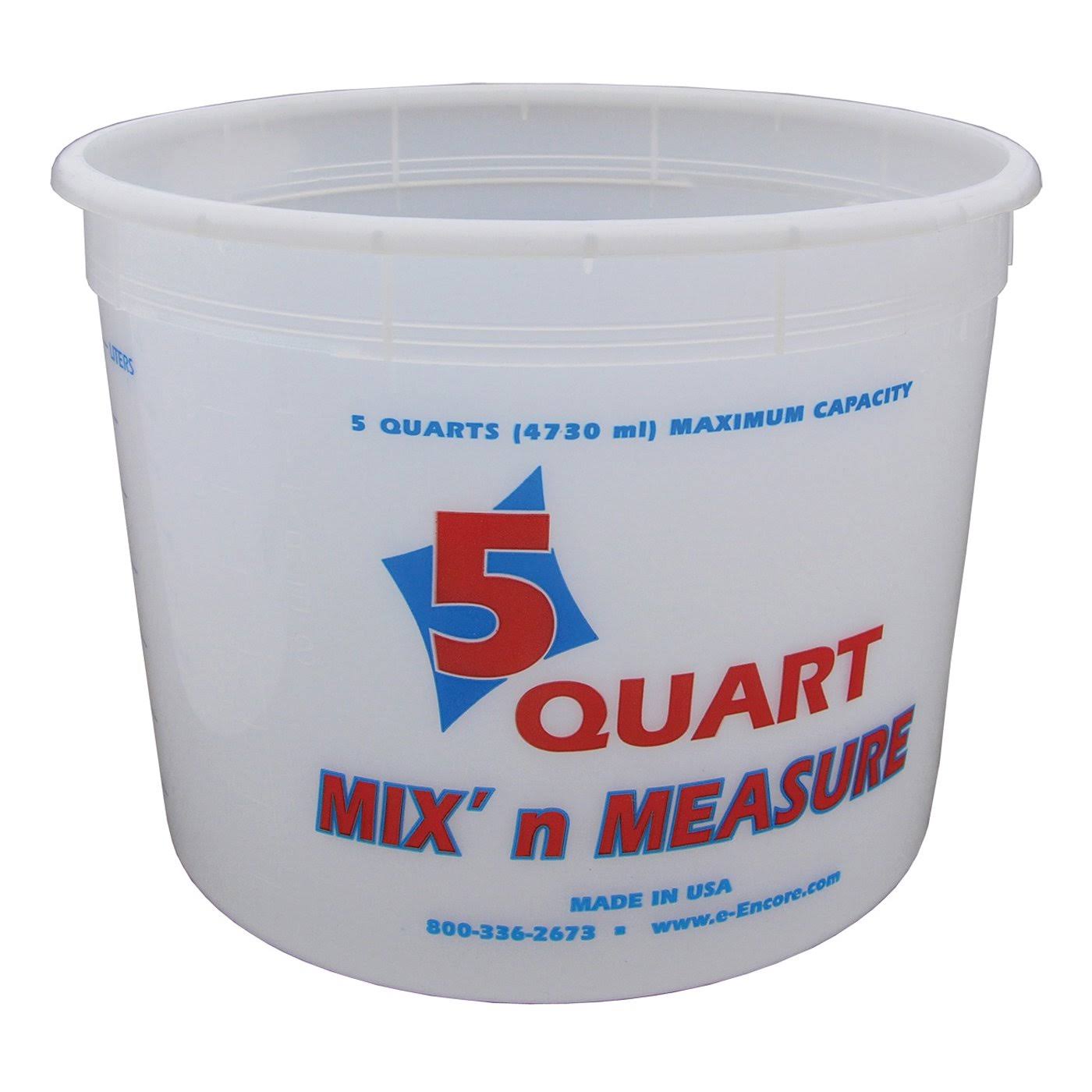Encore 5 Quart Mix N' Measure Container