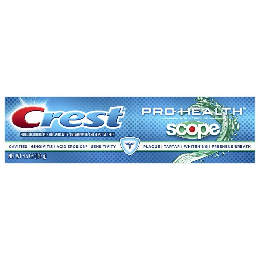 Crest Pro-Health with a Touch of Scope Whitening Toothpaste - 4.6oz