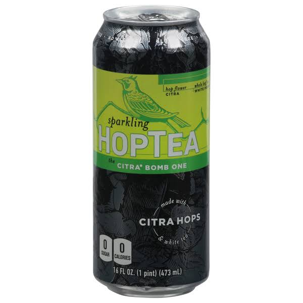 Hoplark Hop Tea, Sparkling, Citra Hops - 16 fl oz