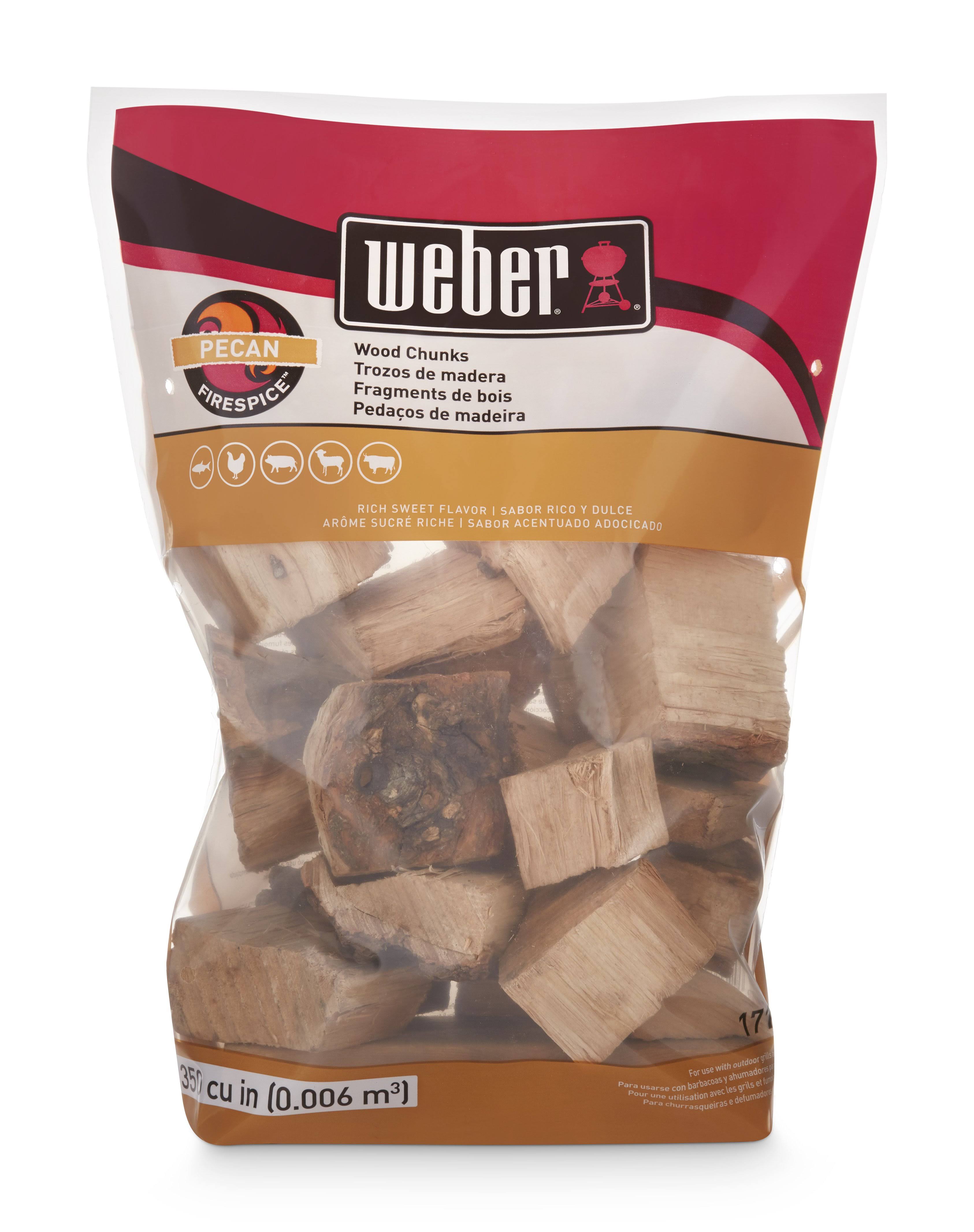 Weber-Stephen Products Pecan Wood Chunks - 4lb