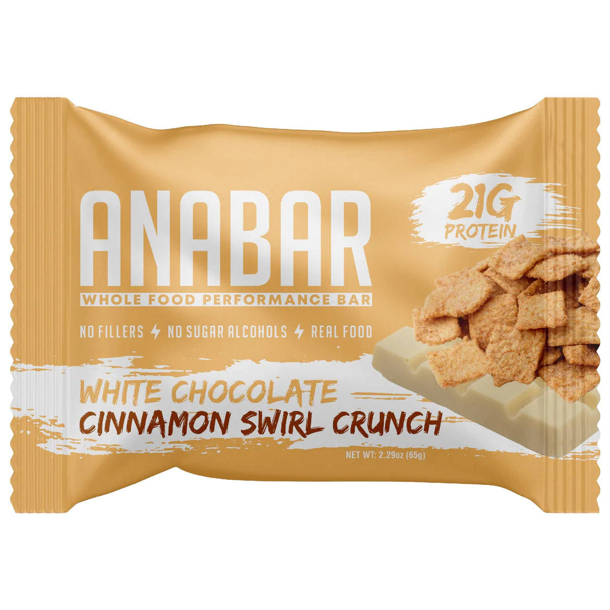 ANABAR Protein Bar White Chocolate Cinnamon Toast Swirl / 1 Bar