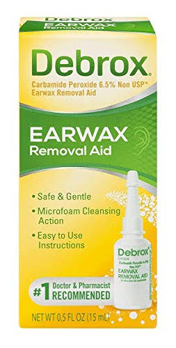 Debrox Drops Earwax Removal Aid - 1/2oz
