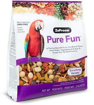 ZuPreem Pure Fun Large Bird Food - 2lbs