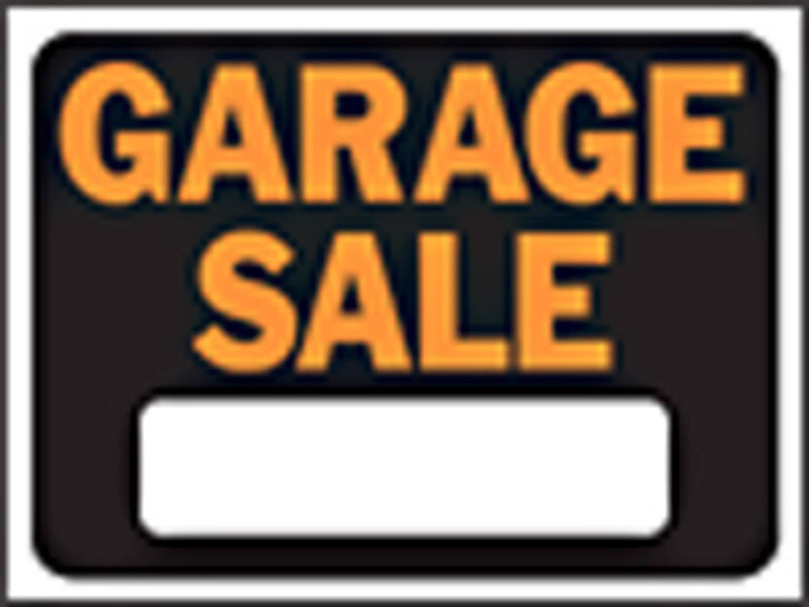Hy-Ko Products Plastic Sign - 9" x 12", Garage Sale