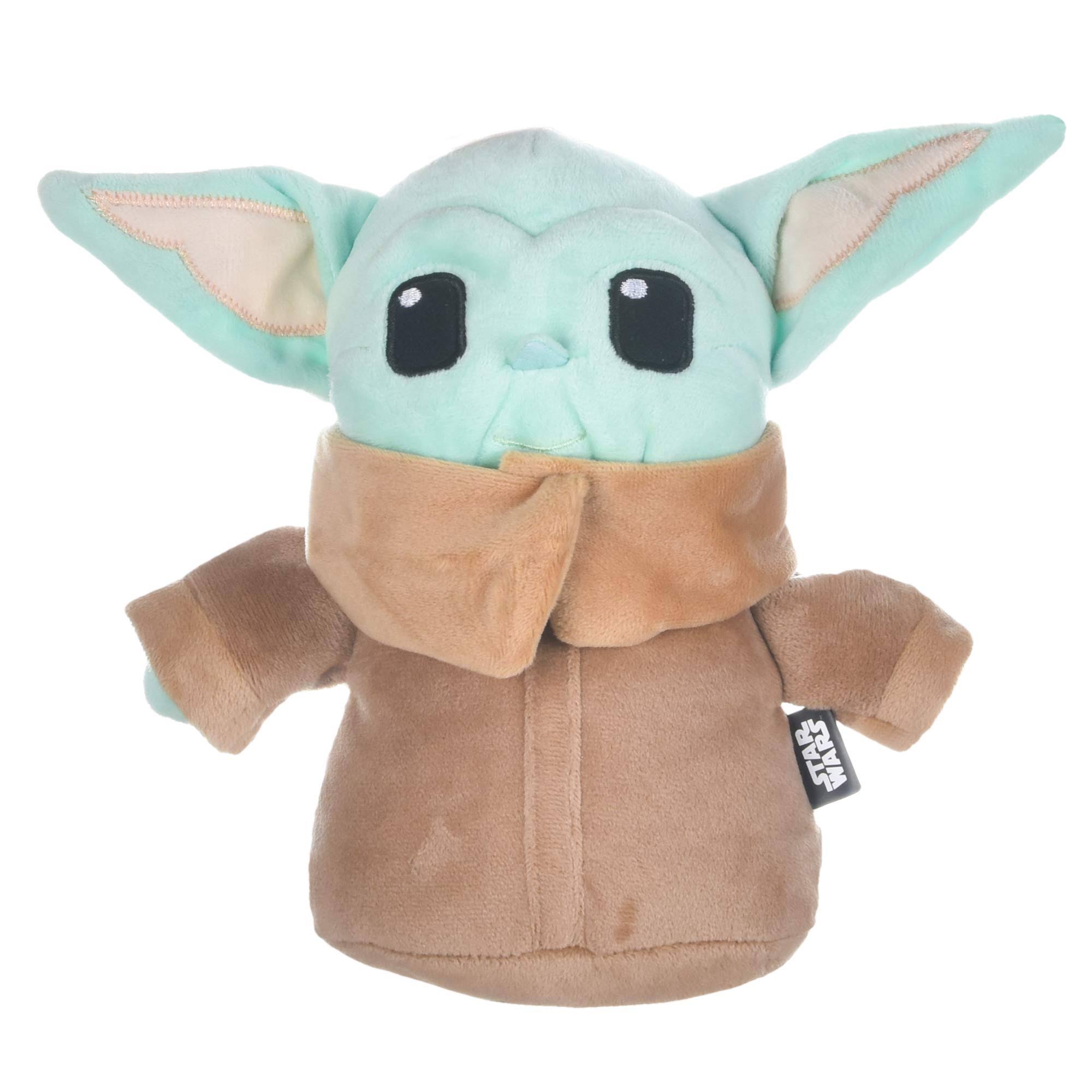 Star Wars Mandalorian The Child Plush Dog Toy, 6-in Fetch for Pets