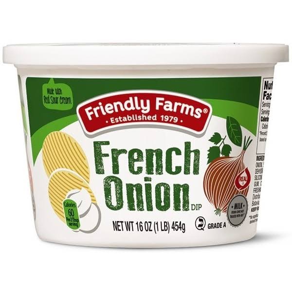 Friendly Farms French Onion Dip - 16 oz
