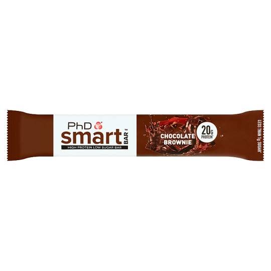 Phd Smart Bar High Protein Low Sugar Bar - Chocolate Brownie, 64g