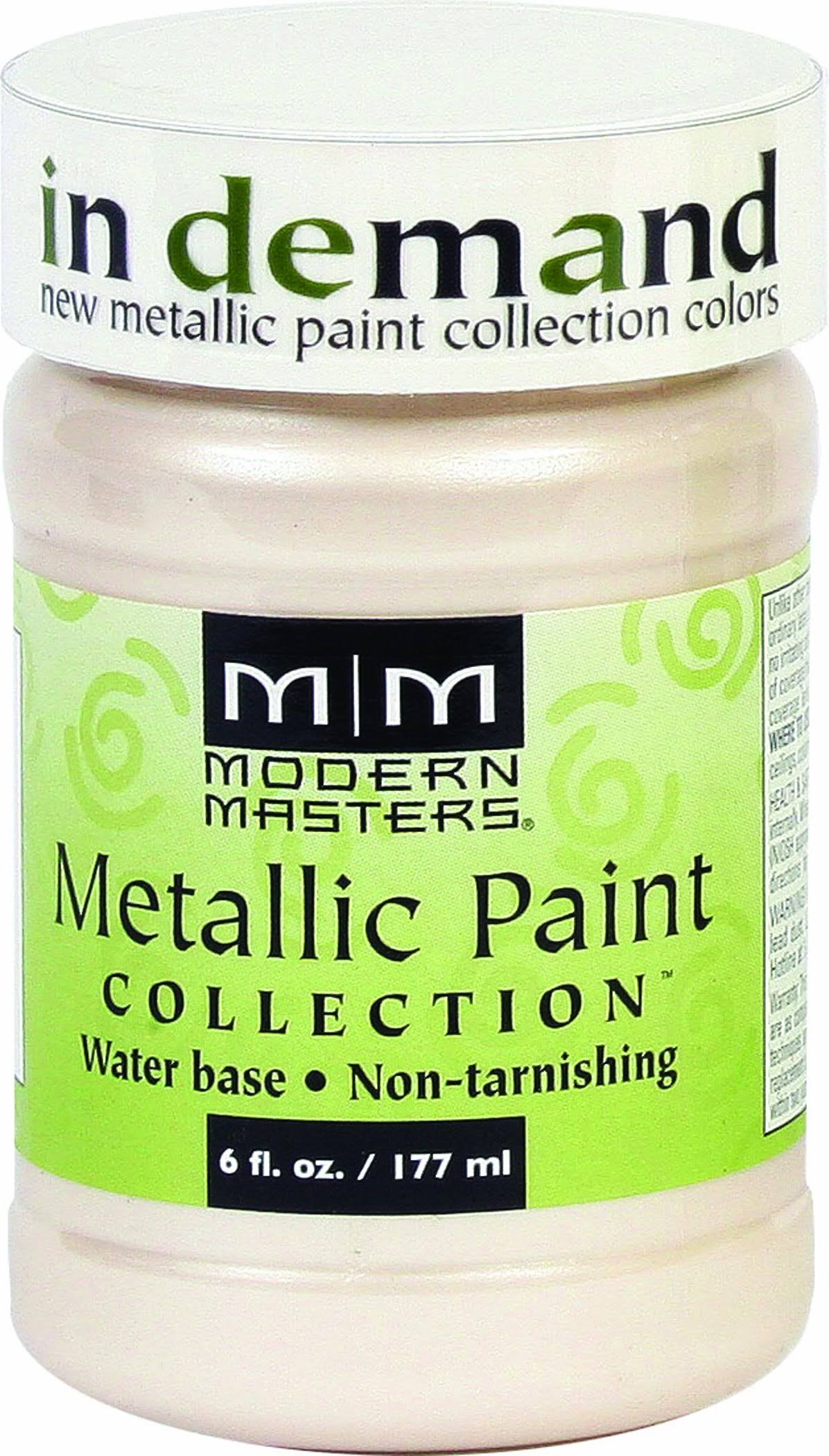 Modern Masters Metallic Paint Collection - Oyster, 177ml