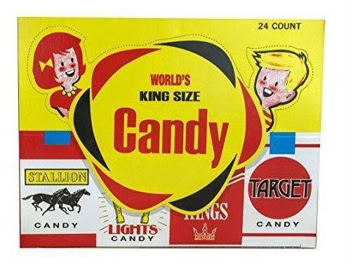 World Confections Candy Cigarettes, Pack of 24