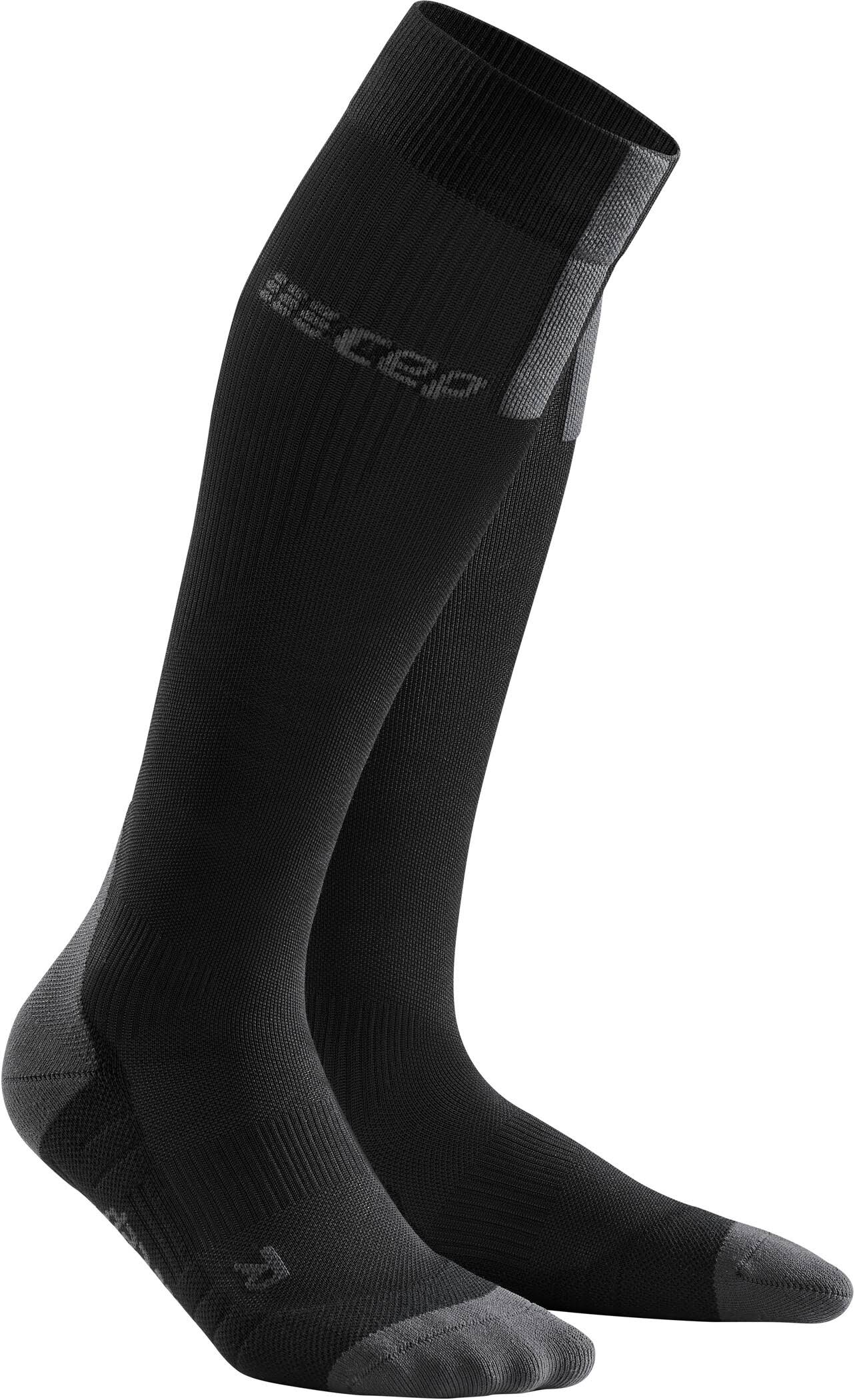 CEP Short Socks 3.0 - Black-Dark Grey