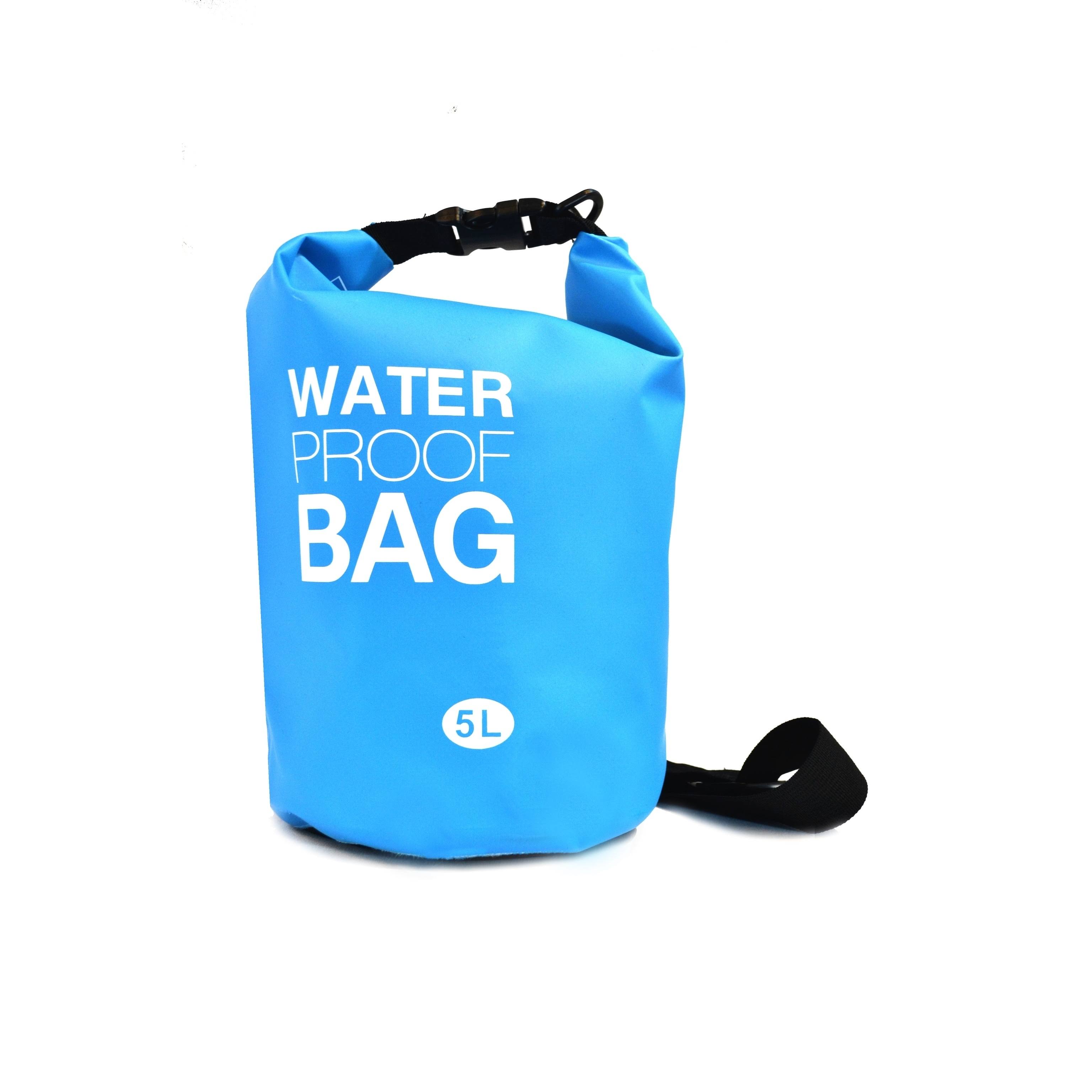 Nupouch Waterproof Dry Bag, Light Blue, 5 L