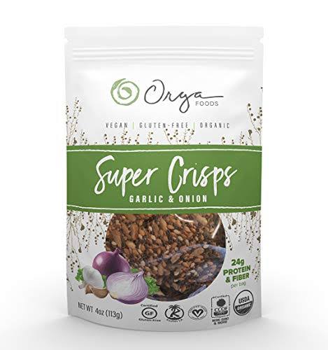 Orga Foods Original Super Crisps - Garlic & Onion