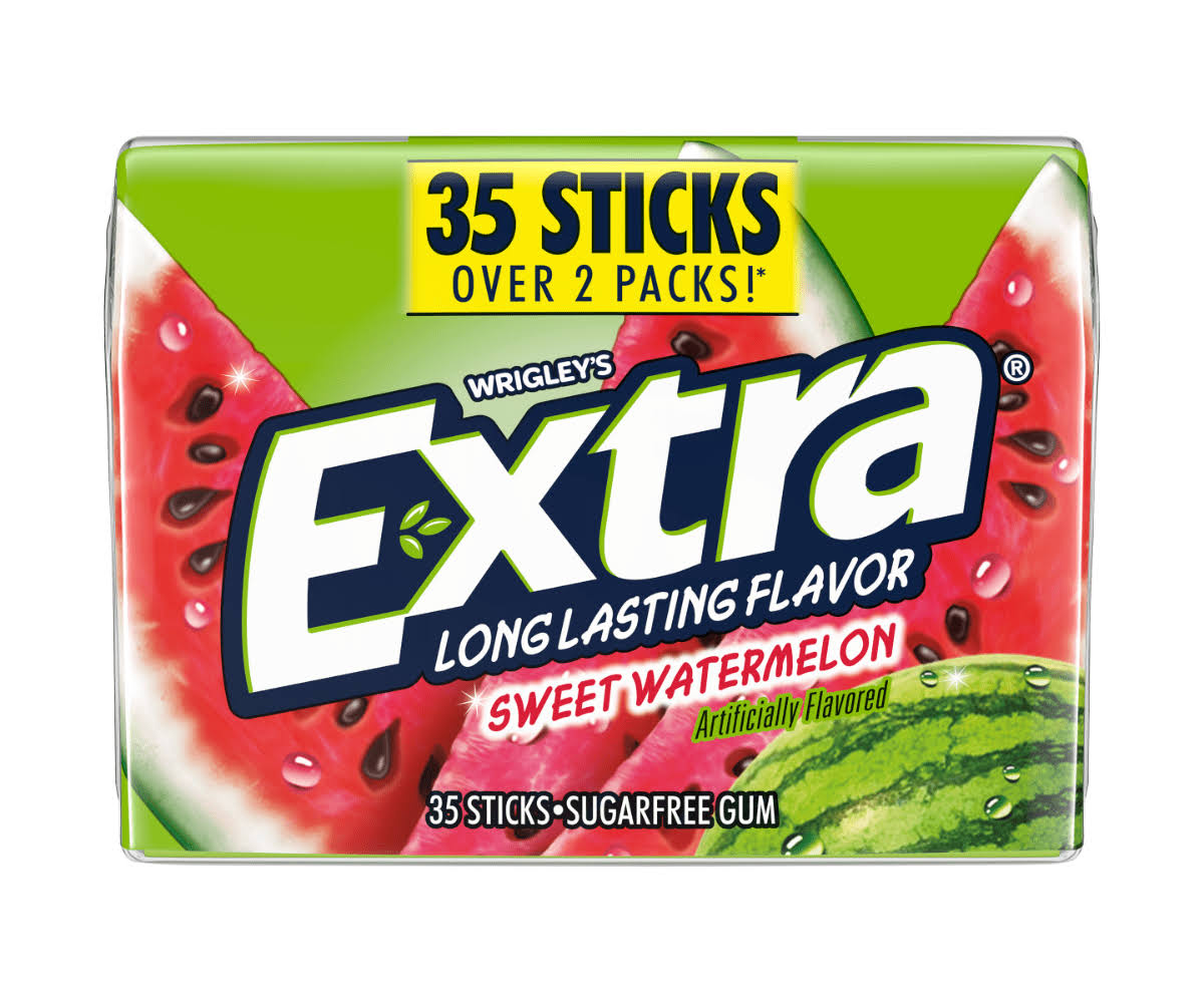 Wrigley's Extra Sweet Watermelon Gum | By StockUpMarket