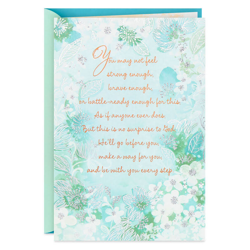 Hallmark Encouragement Card, You Are Not Alone Encouragement Card