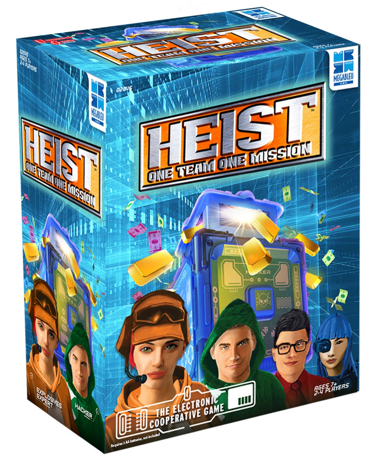 Heist, Crack The Safe to Get The Gold, The Fast Paced Electronic