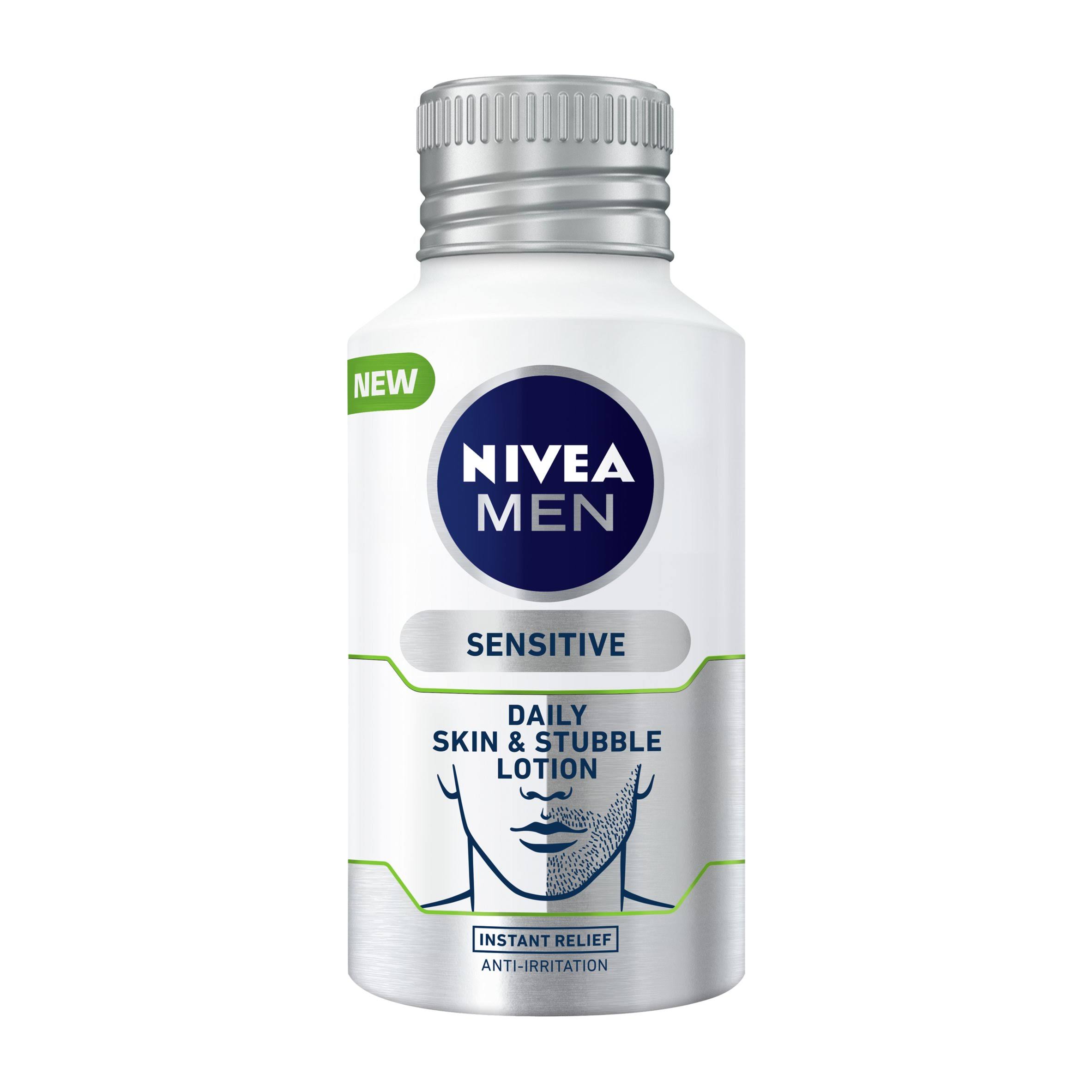 Nivea Men Sensitive Daily Skin and Stubble Lotion - 125ml