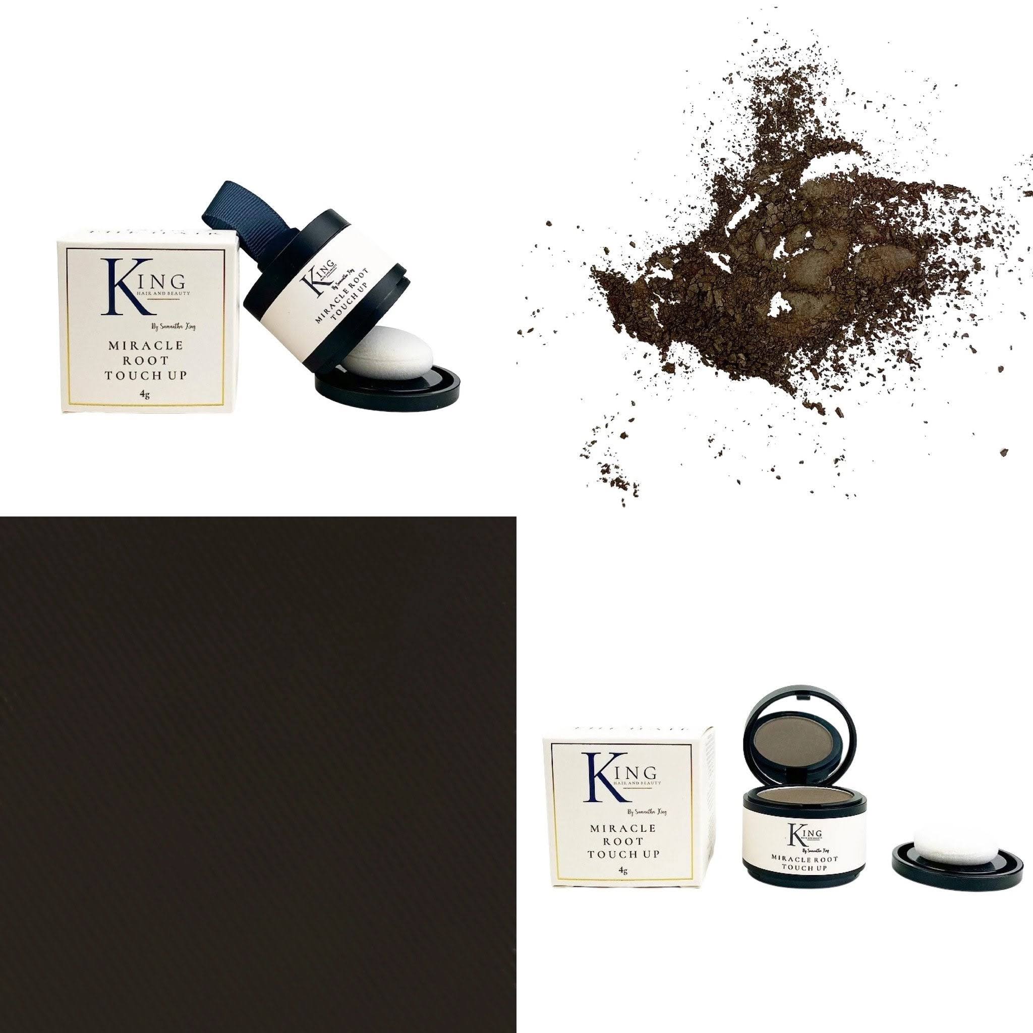 King Hair & Beauty Miracle Root Touch Up - Dark Brown