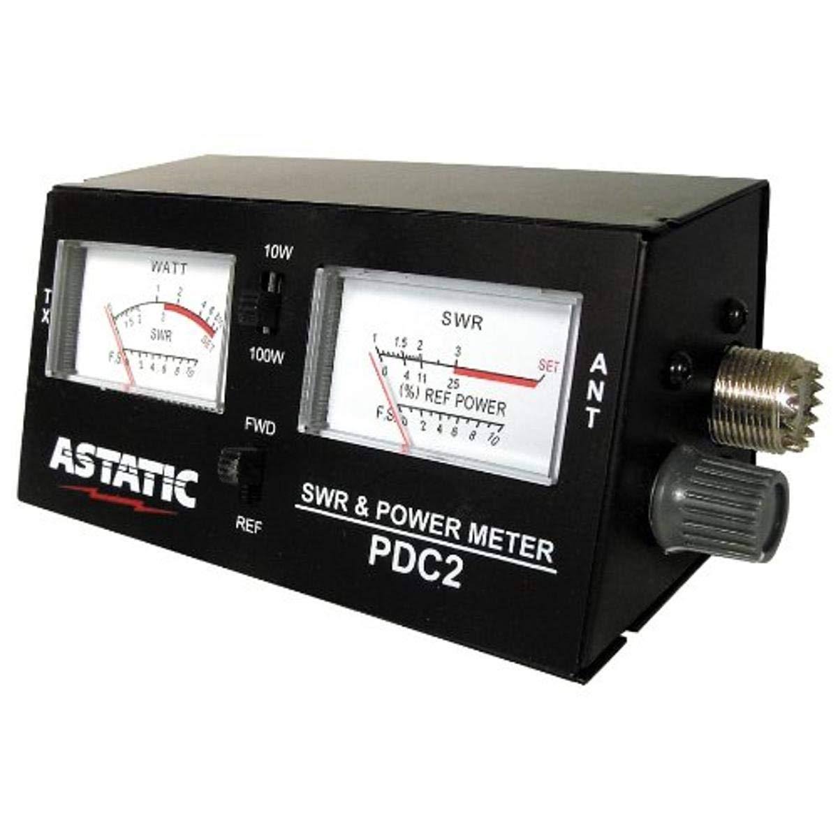 Astatic Pdc2 Swr/ Rf Field Strength Meter - Multi-colored, 100watt load