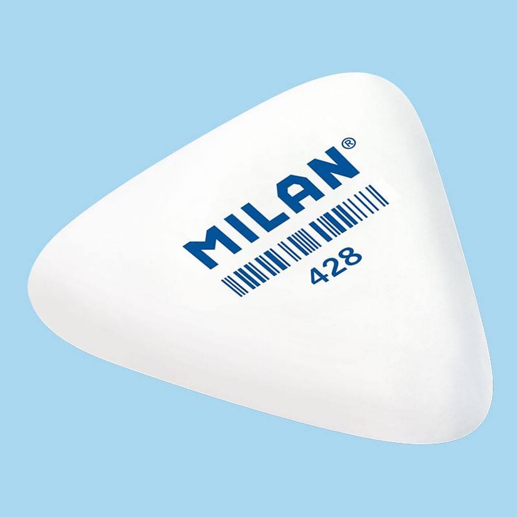 Milan White Eraser Rubber