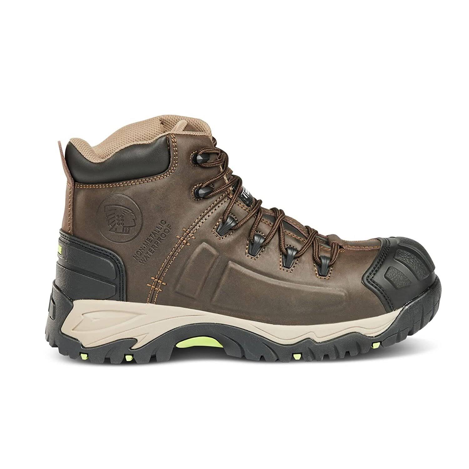 Apache Neptune Waterproof Safety Boots-Brown-11