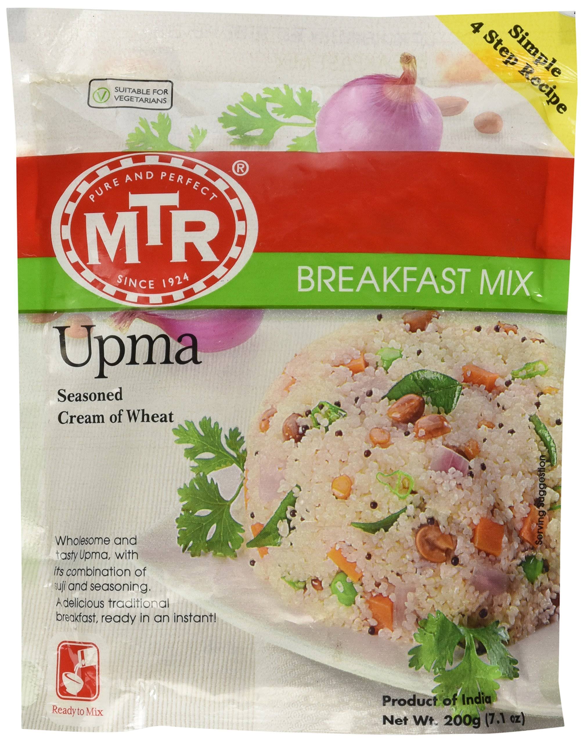 MTR Upma Mix Instant Dry Mix - 7.04oz, Pack of 30