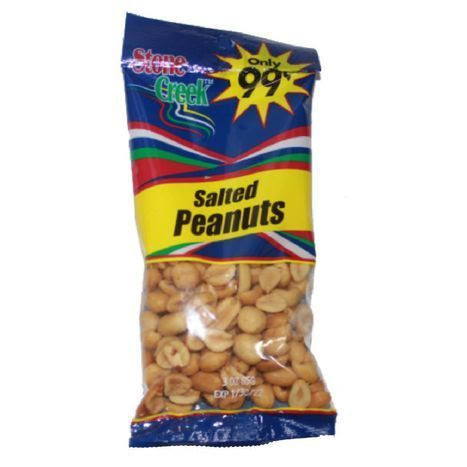 Stone Creek Salted Peanuts - 3 Ounces - Food Universe Marketplace - Delivered by Mercato