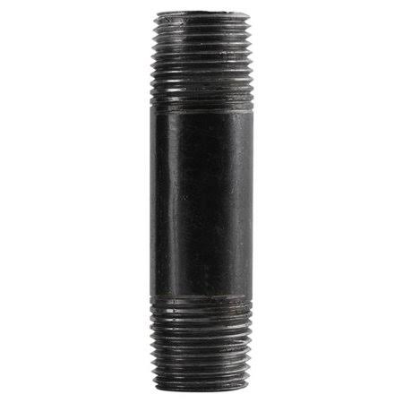 LDR 302 Pipe Nipple - Black, 1-1/2"x10"