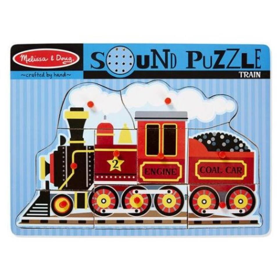 Melissa & Doug Train Sound Puzzle
