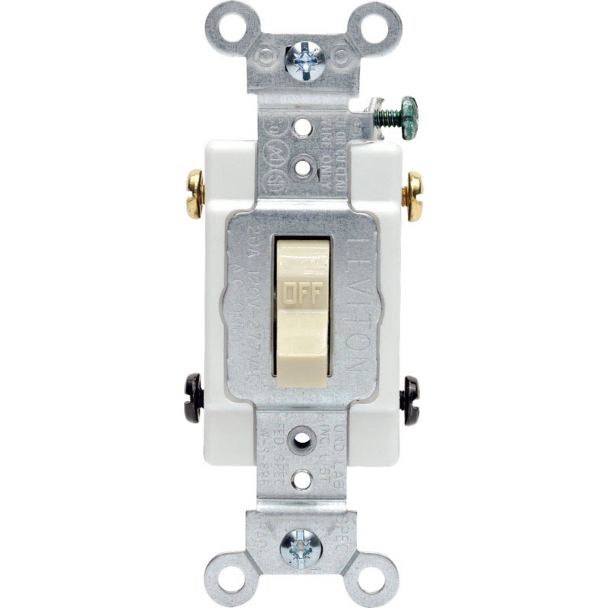 Leviton Grounded Quiet Double Pole Switch