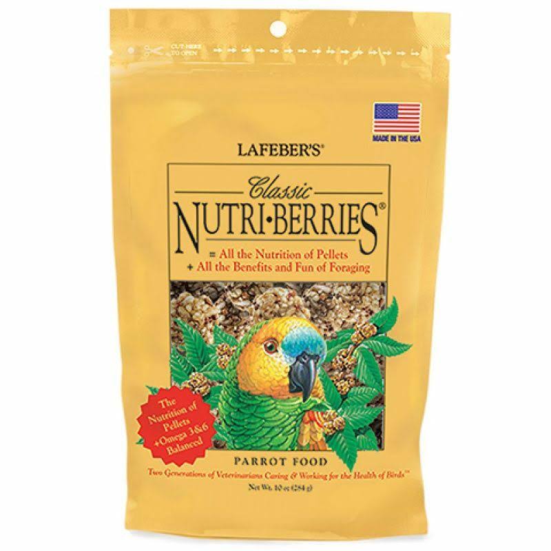 Lafeber Classic Nutri-Berries Parrot Food 10 oz