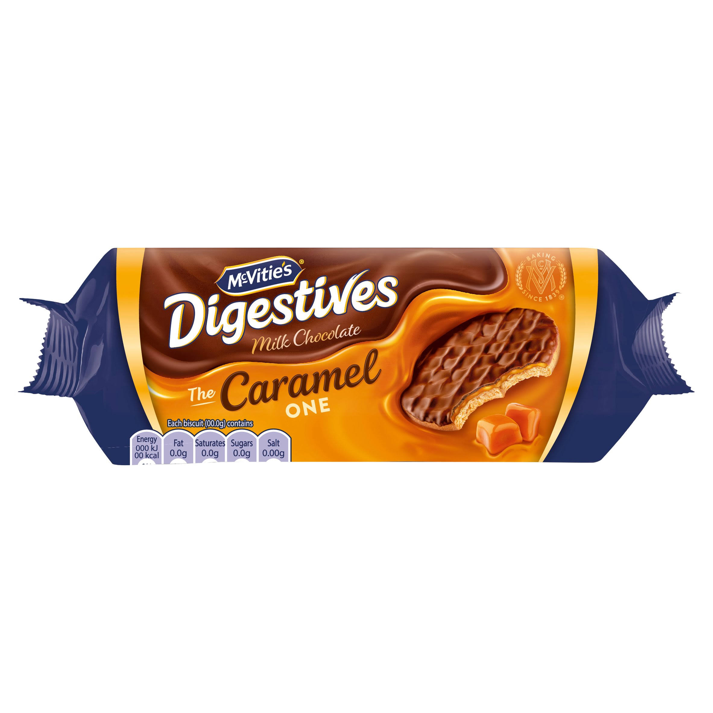 McVitie's Digestives Milk Chocolate The Caramel One