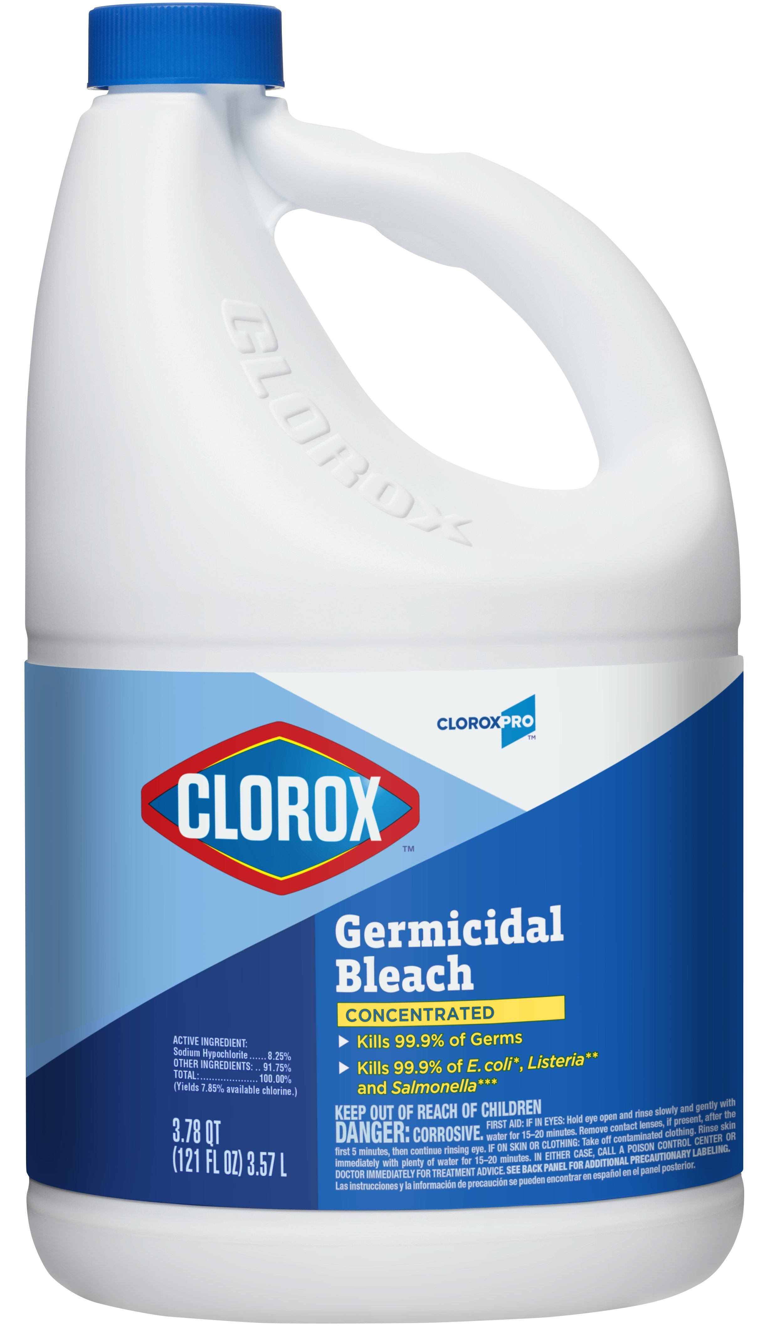 Clorox Concentrated Germicidal Bleach - Regular, 121oz