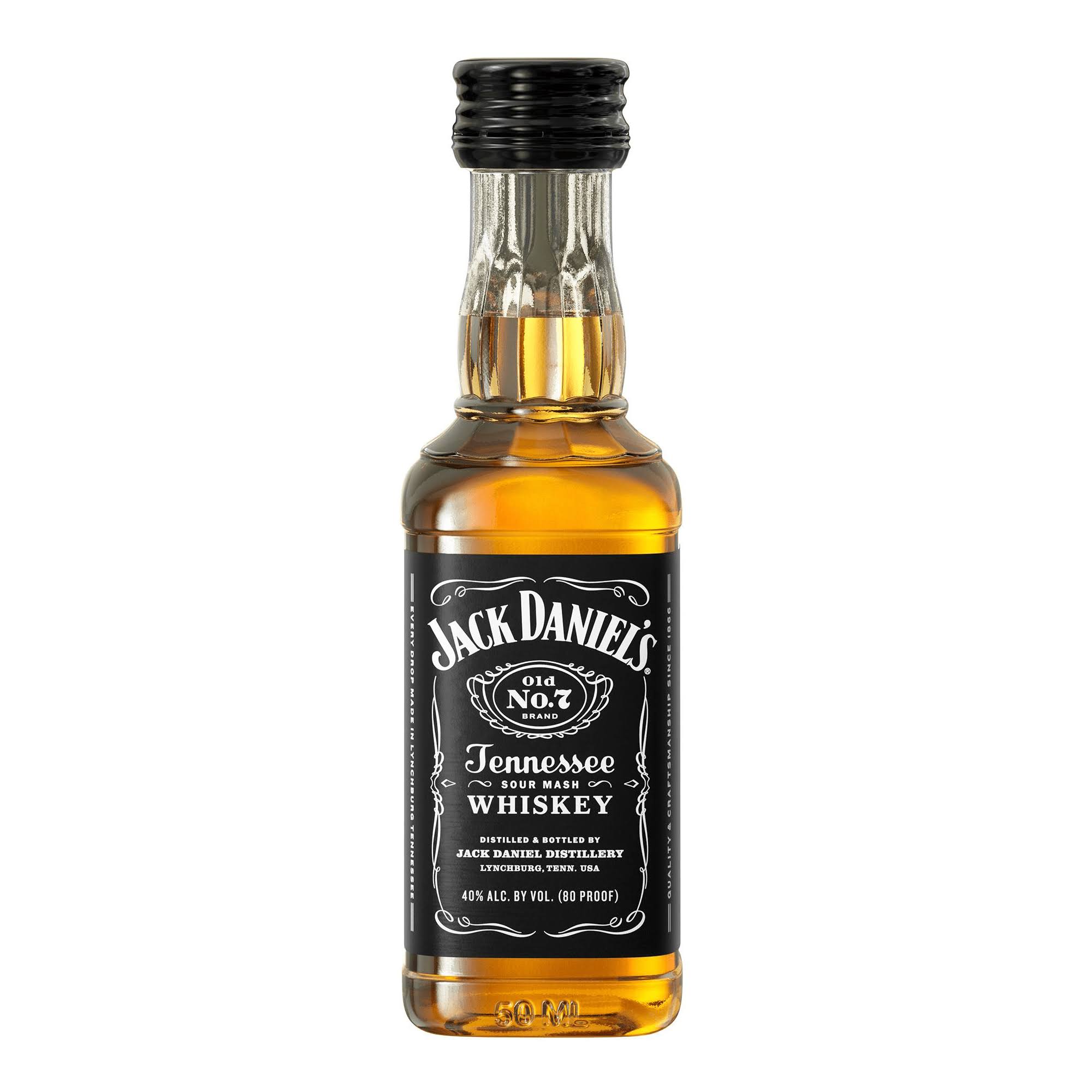 Jack Daniel's Old No 7 Whiskey 10x 5cl Miniature Pack