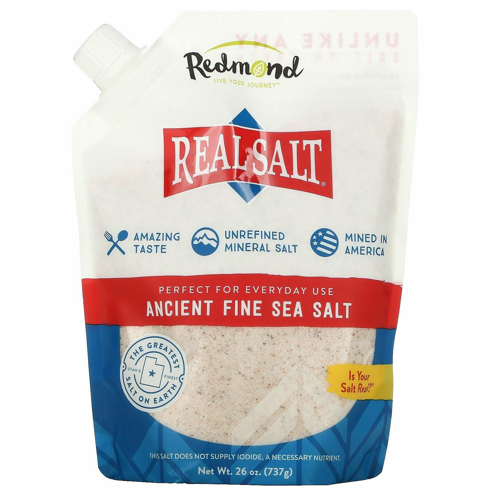 Real Salt Sea Salt Pouch - 26oz