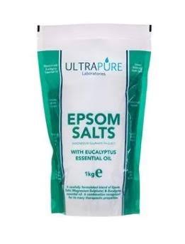 Ultra Pure Epsom Salts with Eucalyptus Essential Oil 1kg