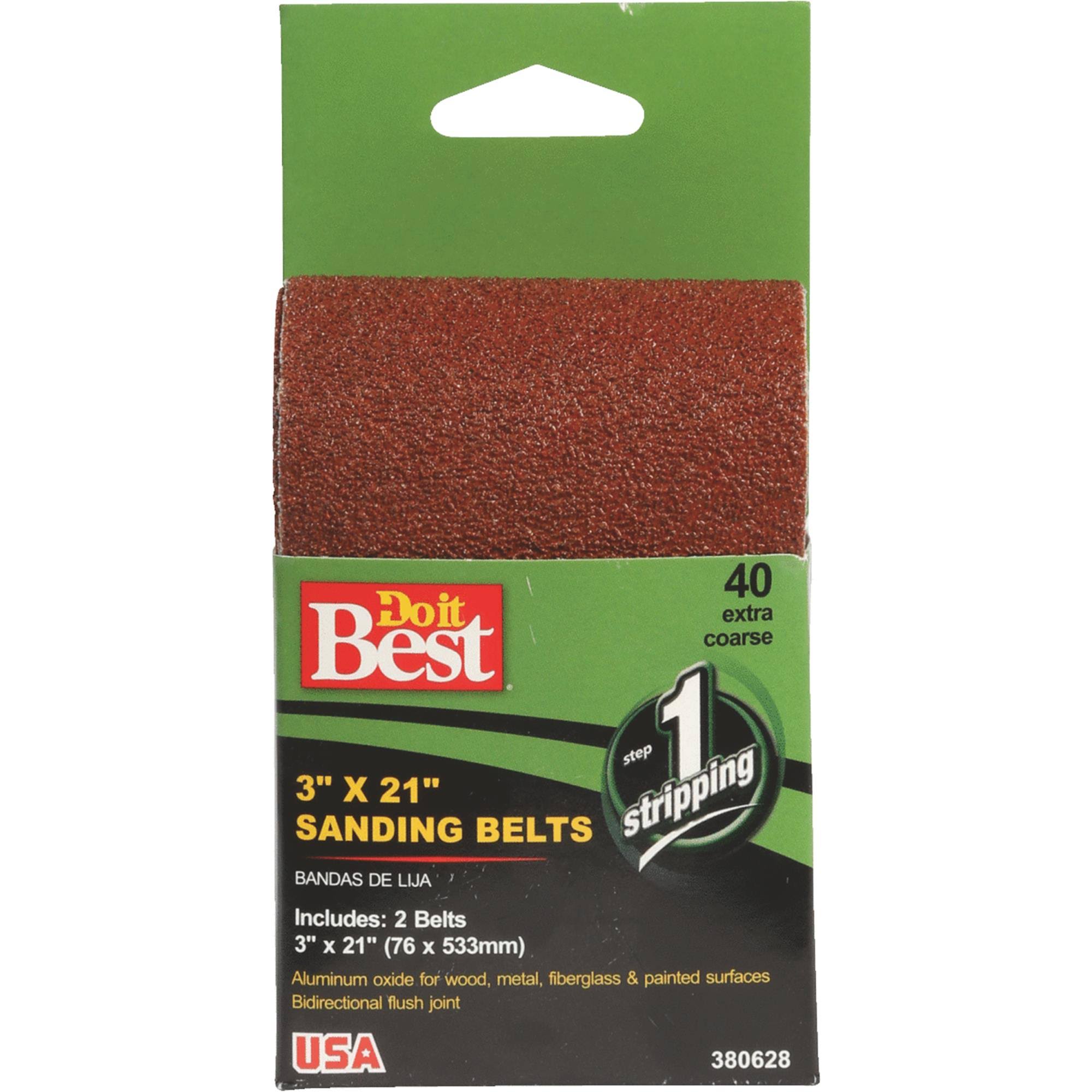 Do it Best Sanding Belts - 3"x21"